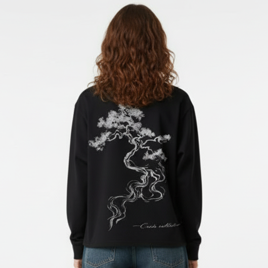 Bonsai Flow Longsleeve | Midnight Black