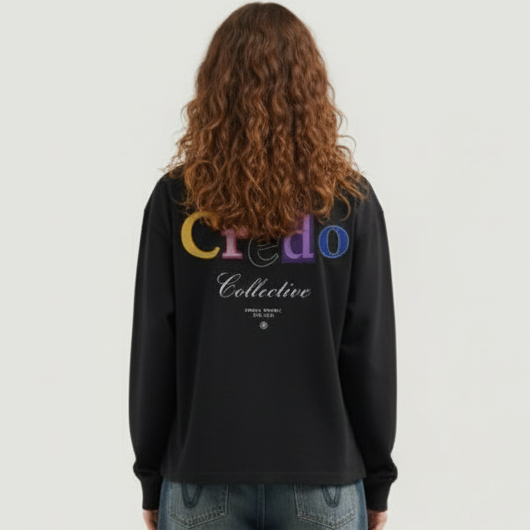 Glyph Collective Longsleeve | Midnight Black