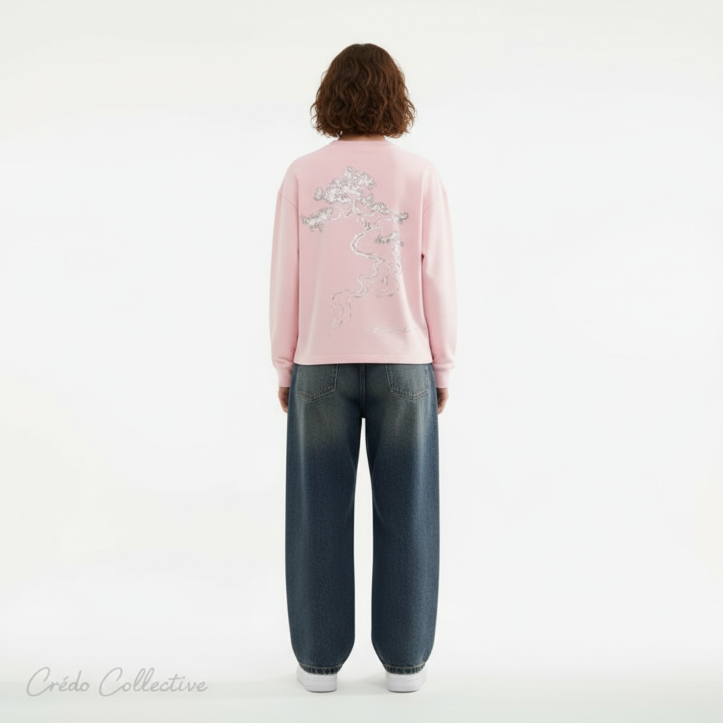 Bonsai Flow Longsleeve | Rose Pink