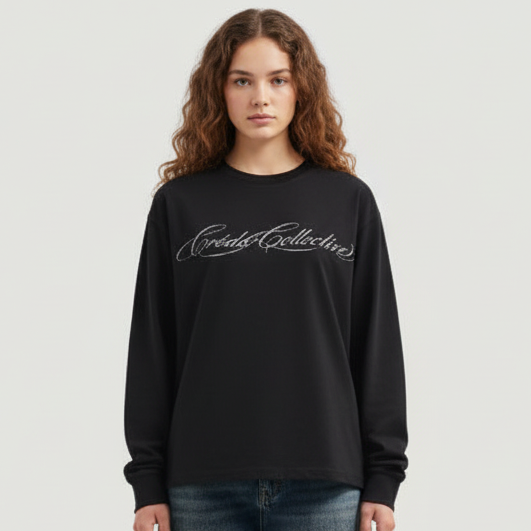 Collective Signature Longsleeve | Midnight Black