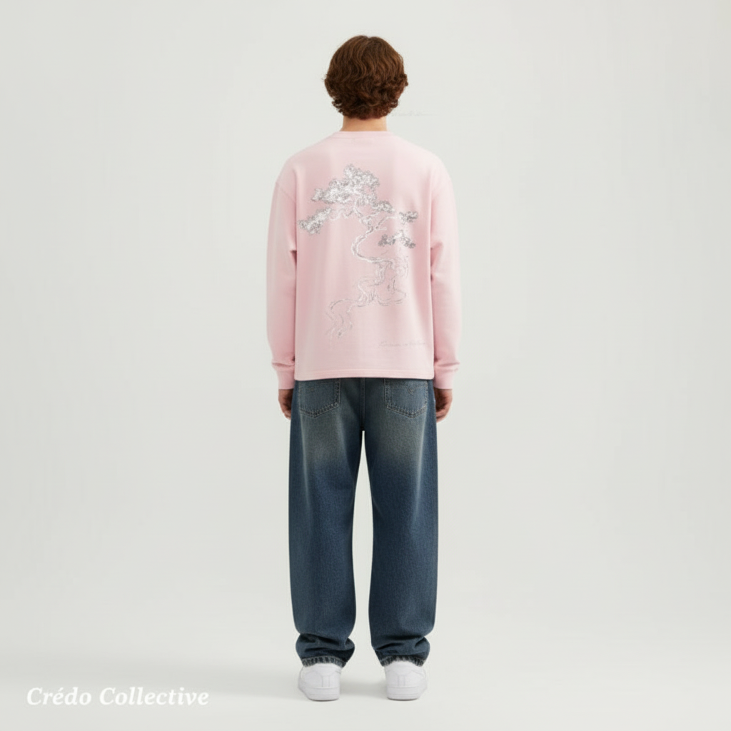 Bonsai Flow Longsleeve | Rose Pink
