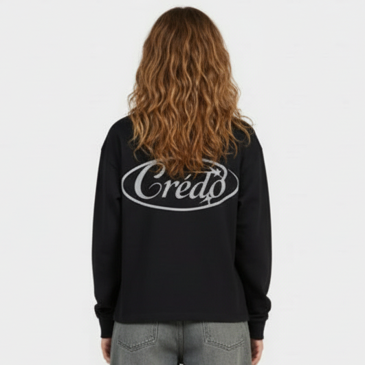 Chrome Identity Longsleeve | Midnight Black
