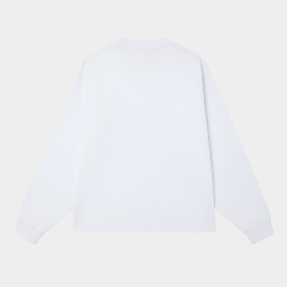 Equestrian Longsleeve | Pearl White