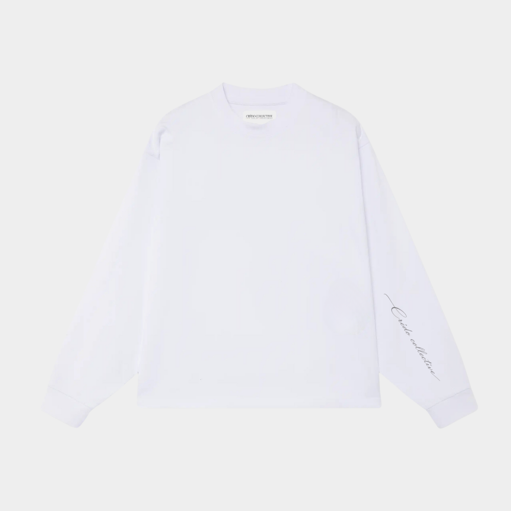 Bonsai Flow Longsleeve | Pearl White