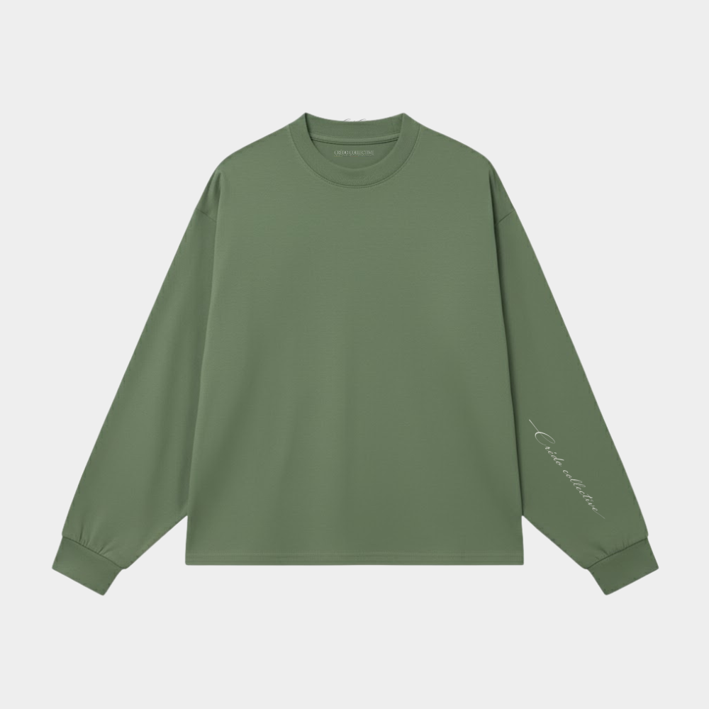 Bonsai Flow Longsleeve | Moss Green