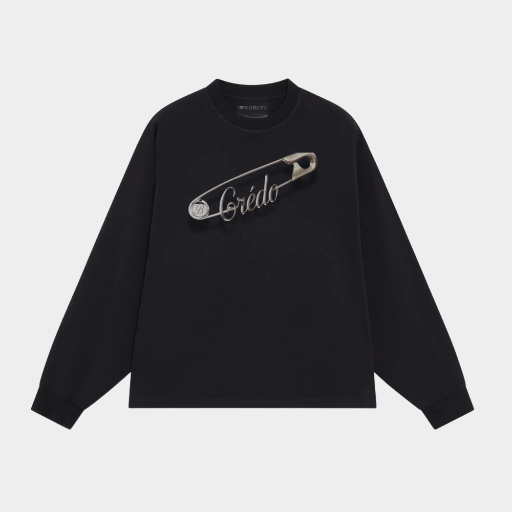 Collective Pin Longsleeve | Midnight Black
