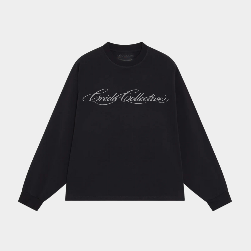 Collective Signature Longsleeve | Midnight Black